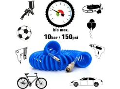 10 m Druckluftschlauch 1/4