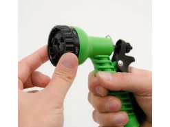 eyepower Gartenschläuche|Flexibler Gartenschlauch mit Brause und Anschluss-Stück 22.5 m Grün