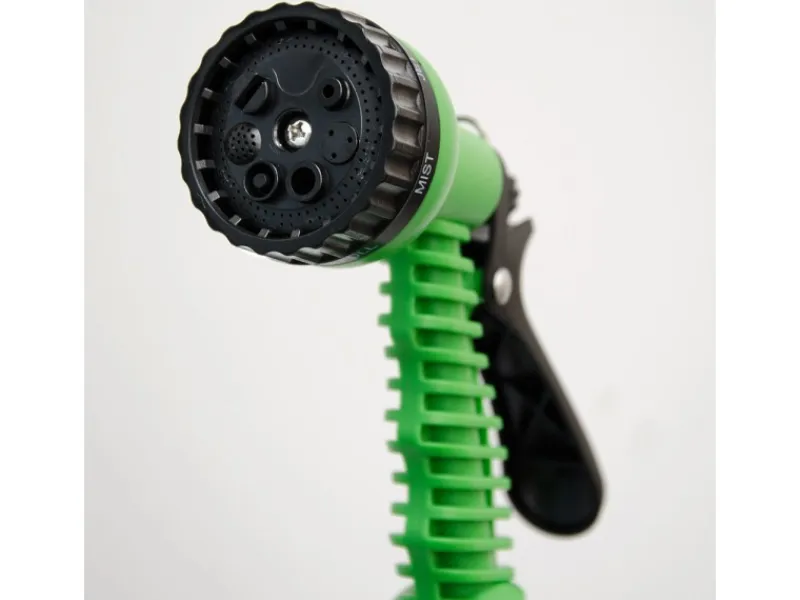 eyepower Gartenschläuche|Flexibler Gartenschlauch mit Brause und Anschluss-Stück 22.5 m Grün