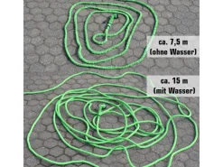 eyepower Gartenschläuche|Flexibler Gartenschlauch mit Brause und Anschluss-Stück 22.5 m Grün