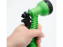 eyepower Gartenschläuche|Flexibler Gartenschlauch mit Brause und Anschluss-Stück 22.5 m Grün