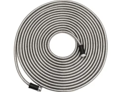 Knickfreier Edelstahlschlauch mit Anschluss-Stück 15 m Silber*eyepower Hot