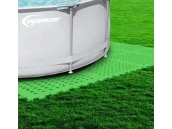 eyepower Outdoor Whirlpools|Poolmatte 62 x 62 cm 20er Set Grün