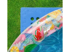 Poolunterlage für 366 cm Pool 52 EVA Matten 1cm Dick Blau*eyepower