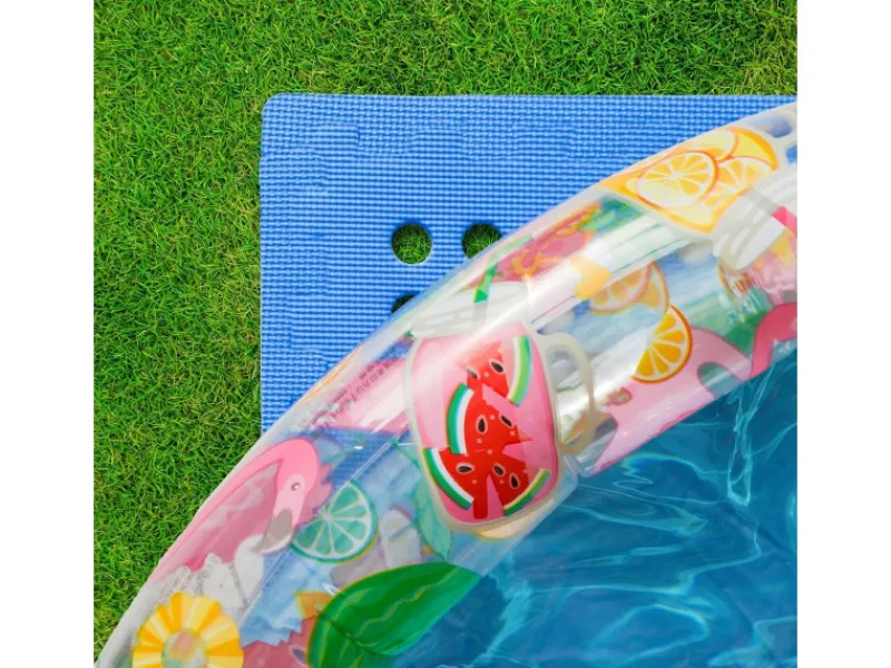 Poolunterlage für 366 cm Pool 52 EVA Matten 1cm Dick Blau*eyepower