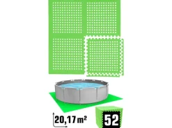 Poolunterlage für 366 cm Pool 52 EVA Matten 1cm Dick Grün*eyepower Hot