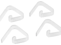 Fackelmann Pavillons|Tischtuchklammer 4 Stück Transparent