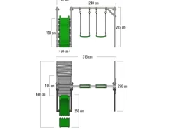 Fatmoose Gartenspielgeräte|Schaukel JollyJay