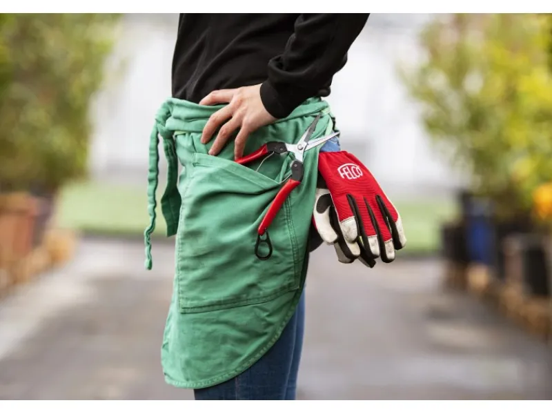 Felco Gartenscheren|Baumscheren|Ernte- und Leseschere 322 mit Stahlgriffen 19 cm