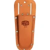 Felco Gartenscheren|Baumscheren|Leder-Messeretui 910 mit Schlaufe und Klammer