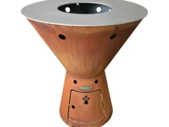 Feuerstelle Zeus 78 Stahl Rost Ø 78 cm*Remundi Hot