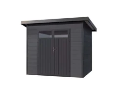 Finnhaus Wolff WPC Gerätehaus Vitale 2420 19 Anthrazit/Hellgrau* Online