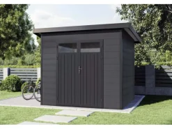 Finnhaus Wolff WPC Gerätehaus Vitale 2420 19 Anthrazit/Hellgrau* Online