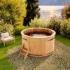 Holz-Badefass Bergen Ø 160 cm x 101 cm ohne Ofen*FinnTherm Outlet