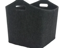 Outdoor-Spielzeug|Kaminholzregale|FIREFIX Filzholztrage, schwarz