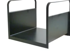 Firefix Kaminholzregale|Holztrage aus Stahl Schwarz