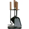 Kaminbesteck Stahl Klein 4-teilig Ø 18,5 cm x 42 cm*Firefix Sale