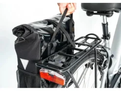 Fischer Fahrrad Fahrräder|-Gepäckträgertasche Kurier Schwarz