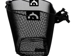 Fischer Fahrrad Fahrräder|-Lenker-Korb mit Schnellbefestigung Schwarz