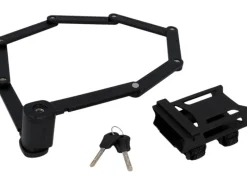 Fischer Faltschloss XL 110 cm mit Halter*Fischer Fahrrad Sale