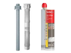 Montageset für 2-schaliges Mauerwerk 6 Befestigungspunkte*Fischer New