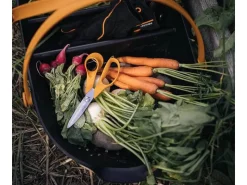 Erntekorb Plus Schwarz-Orange*Fiskars Best