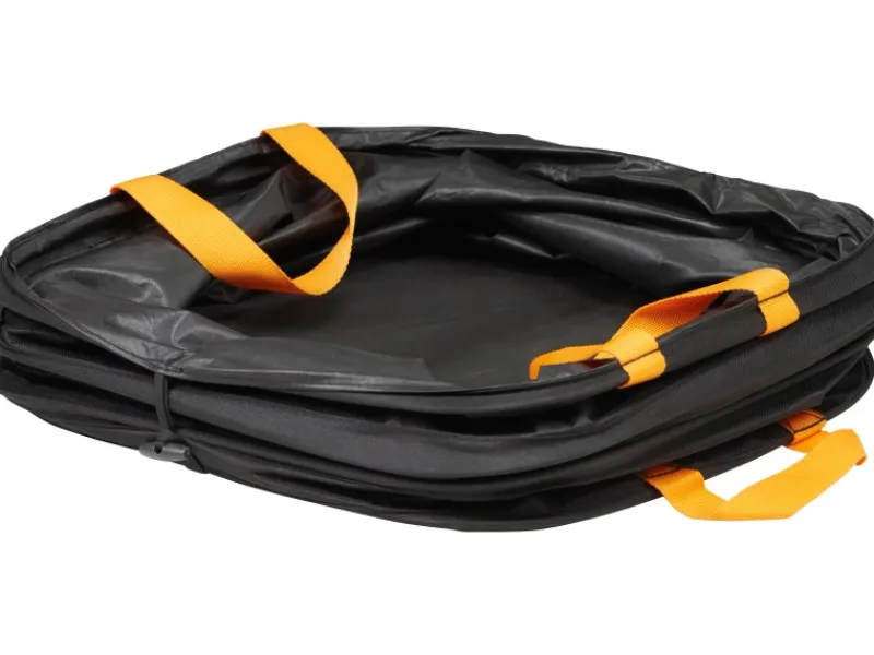 Fiskars Weitere Gartenhelfer|Gartenabfallsack Ergo Pop Up 73 l Schwarz-Orange
