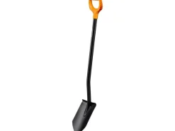 Fiskars Spaten|Schaufeln|Gartenspaten Solid Spitz 117 cm x 12 cm