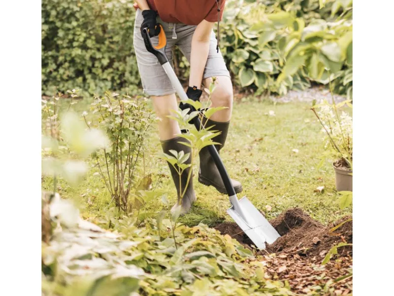 Gärtnerspaten Xact Rund 120 cm x 19 cm x 8,9 cm*Fiskars