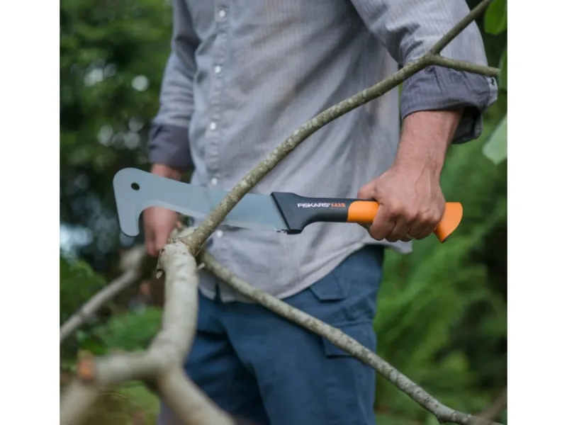 Fiskars Gartensägen|Machete WoodXpert XA3 für Äste bis Ø 50 mm