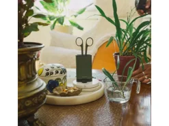 Fiskars Gartenscheren|Baumscheren|Pflanzenschere Lange Griffe mit Halter Grün