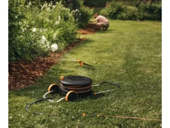 Fiskars Gartenschlauchwagen|Schlauchwagen Waterwheel XL mit 20 m Schlauch und Rädern