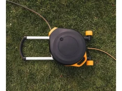 Fiskars Gartenschlauchwagen|Schlauchwagen Waterwheel XL mit 20 m Schlauch und Rädern