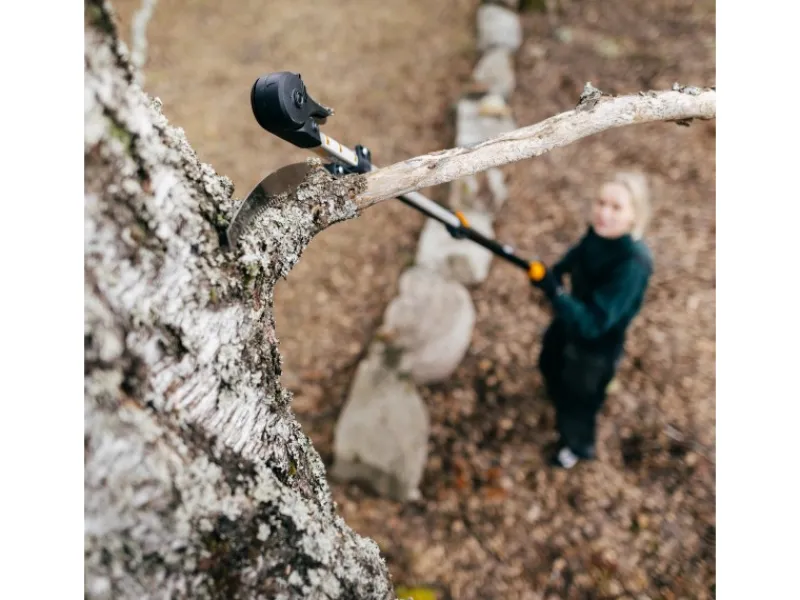 Fiskars Gartenscheren|Baumscheren|Teleskop-Schneidgiraffe UP86 Bypass 240 cm - 410 cm