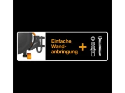 Wandhalterung für Schlauchwagen Waterwheel XL*Fiskars