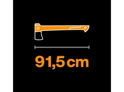 X-series Spalt-Axt X36 mit L-Klinge 91,5 cm*Fiskars Best