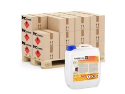 Flambiol Gartenkamine|Feuerkörbe|Bioethanol 96,6% Premium für Ethanol-Brenner oder Kamine 5l