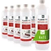 Bioethanol Hochrein 100% in Flaschen für Edelstahl-Tisch-Kamine 6 x 1l*Flambiol Discount