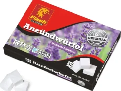 Anzündwürfel Paraffin Lavendel 32 Stück*Flash Online