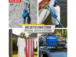 Polypropylen Seil K2 Reißfest Universal Ø 3 mm Länge 100 m*Floordirekt