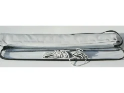 Floracord Balkonsichtschutz|Balkonmöbel|Balkonverkleidung Silbergrau 75 cm x 300 cm