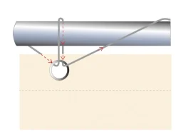 Floracord Balkonsichtschutz|Balkonverkleidung Sisal 65 cm x 300 cm