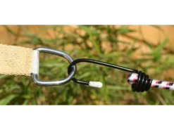 Dreiecksonnensegel HDPE Silber 360 cm x 360 cm x 360 cm*Floracord Best