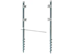 Floracord Zubehör Für Sonnenschutz|Paravent Schraub-Erdanker für Rasen