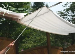 Floracord Zubehör Für Sonnenschutz|Schiebestock Hellgrau