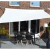 Floracord Vierecksonnensegel HDPE Cremeweiß 360 cm x 360 cm*Peddy Shield Discount