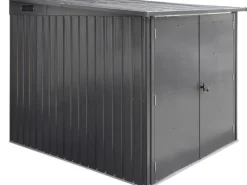 Fahrradgarage 3 Fahrräder Anthrazit 163,5 cm x 204 cm*Floraworld Discount