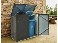 Floraworld Mülltonnenboxen|Mülleimer-Garage 158 cm x 101 cm