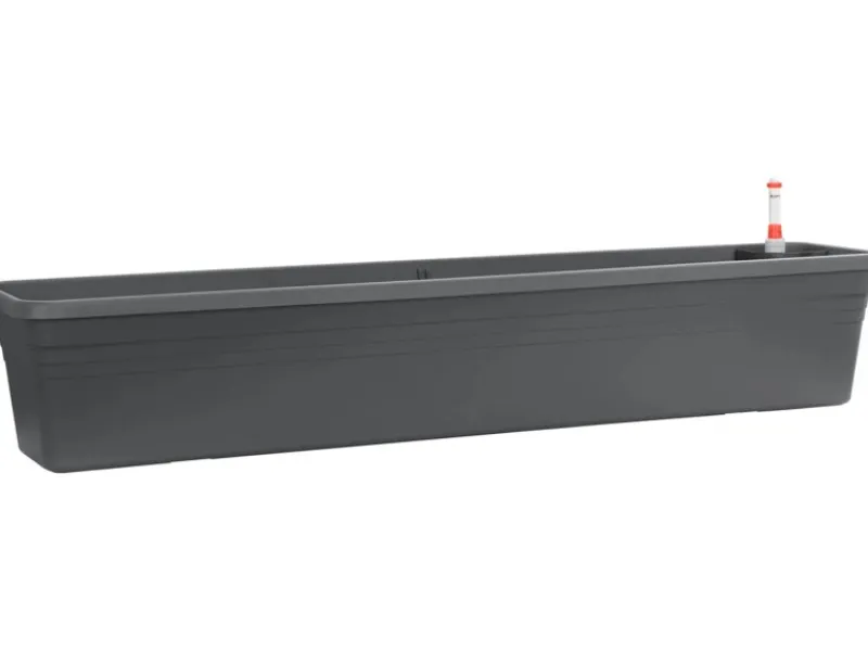 Florus Balkonmöbel|Blumenkasten Mediterran mit Bewässerungssystem 100 cm