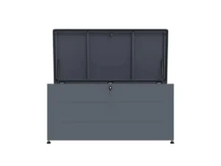 Weitere Ordnungssysteme Für Den Garten|Auflagenboxen|FM-SOLAR Auflagenbox 460L Kissenbox Aufbewahrungsbox Gartenbox 135x66x67cm